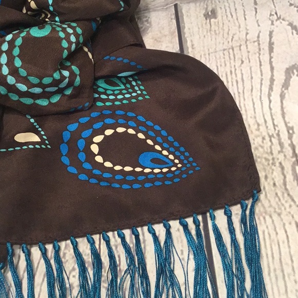 Chocolate & Mint Scarf - Picture 2 of 7